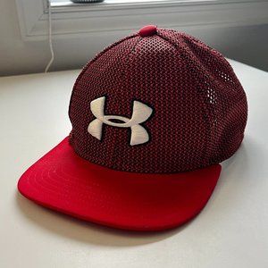 Under Armour Red Snapback Cap